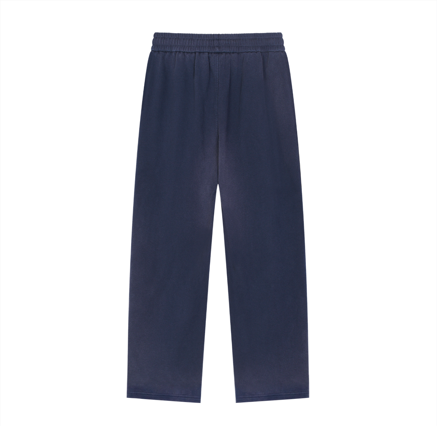 MENS Sun Fade Raw Edge Straight-Leg Sweatpants
