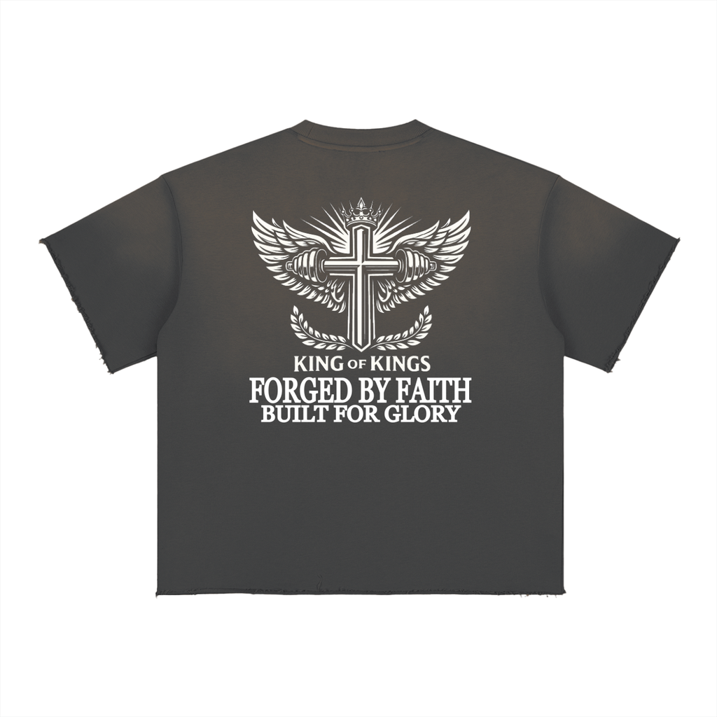 Sun Fade Raw Edge T-Shirt