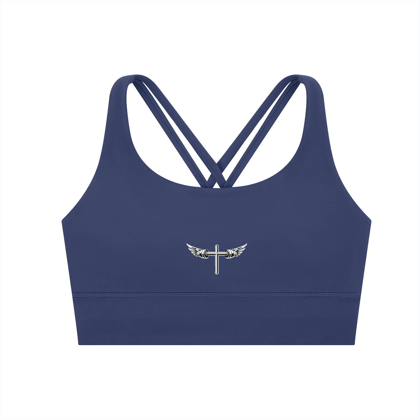 WOMENS Strappy Criss-Cross Sports Bra