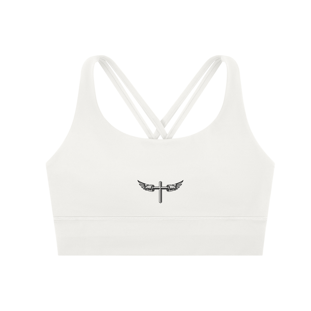 WOMENS Strappy FFG Criss-Cross Sports Bra