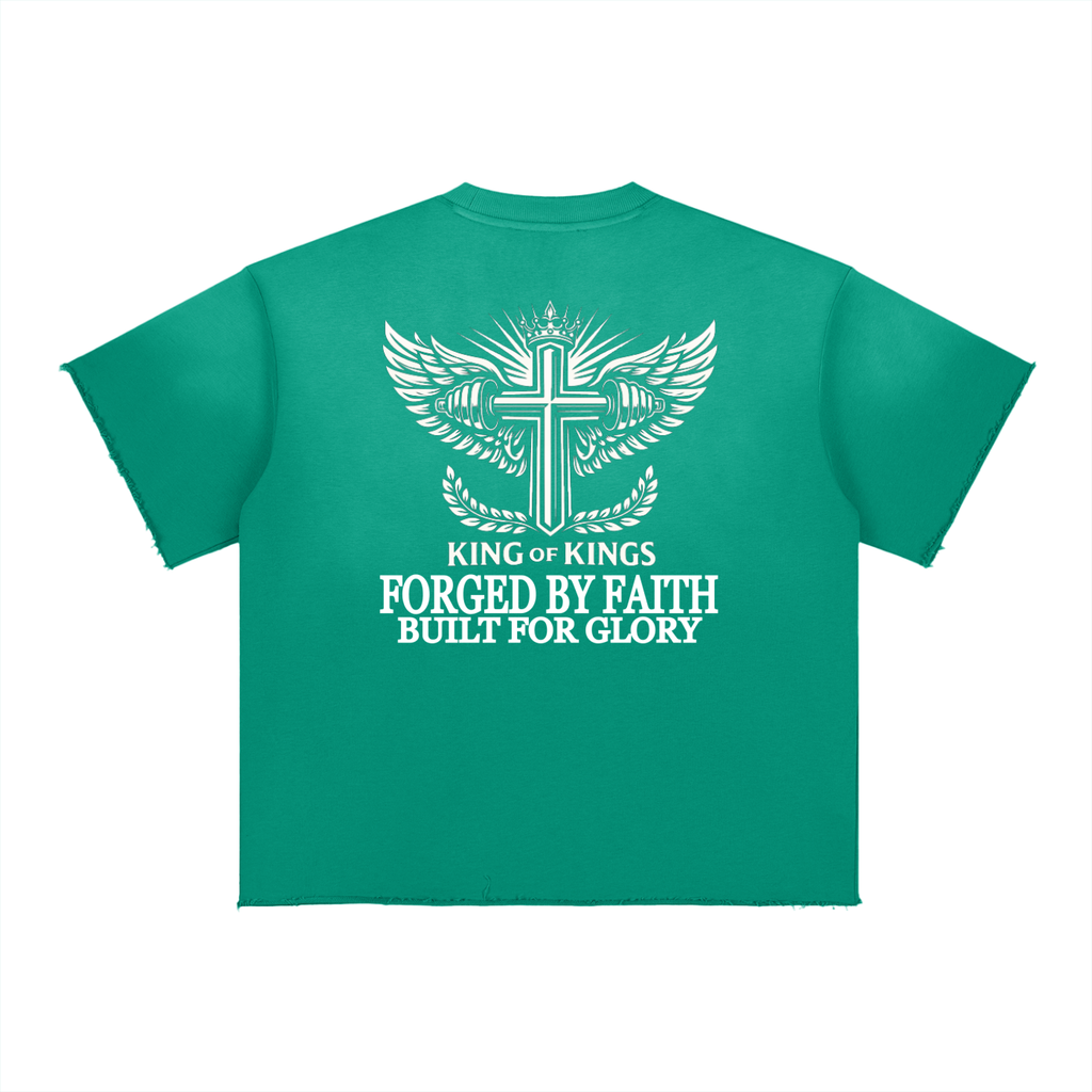 Sun Fade Raw Edge T-Shirt