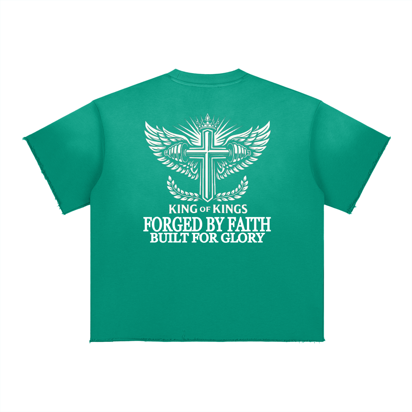 Sun Fade Raw Edge T-Shirt