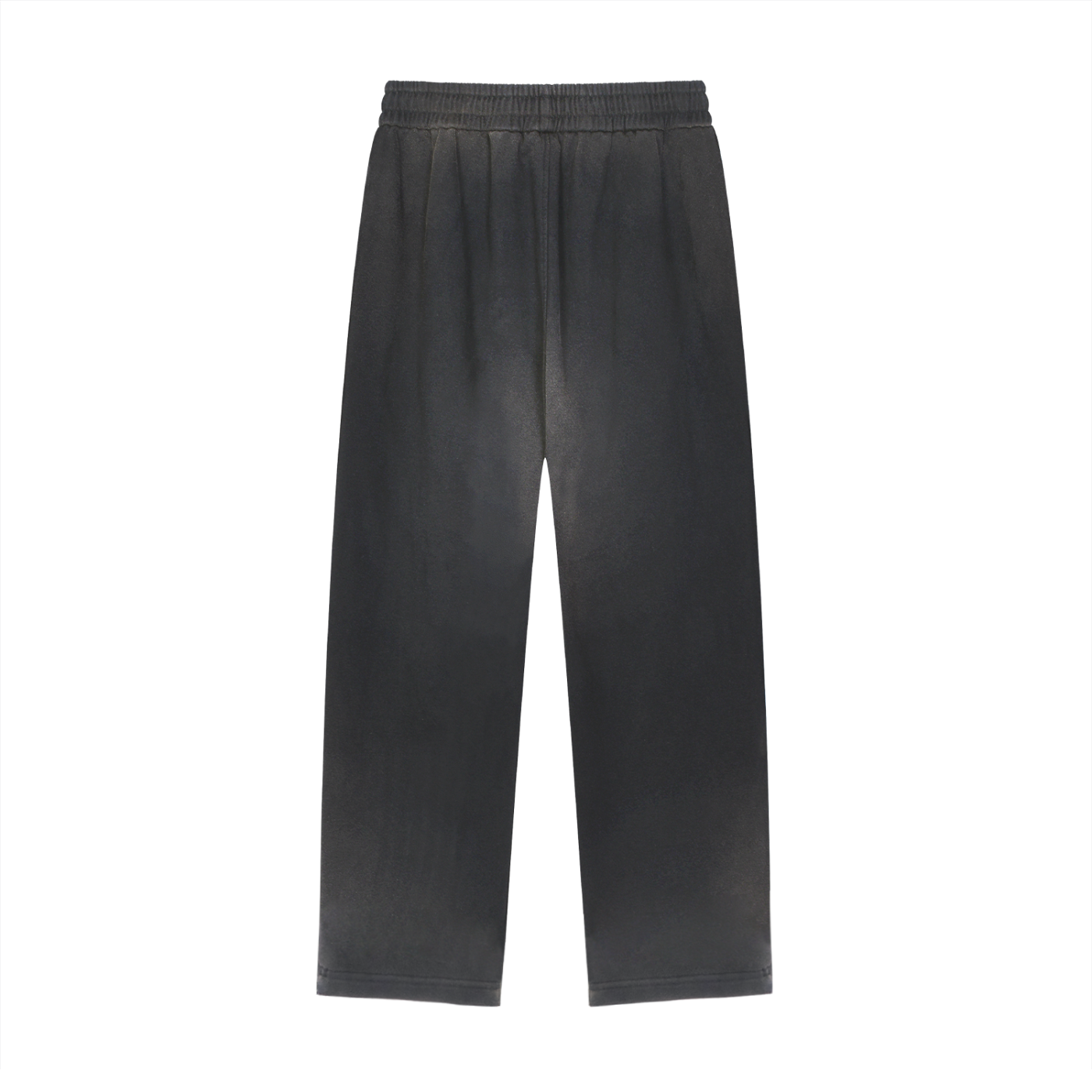 MENS Sun Fade Raw Edge Straight-Leg Sweatpants