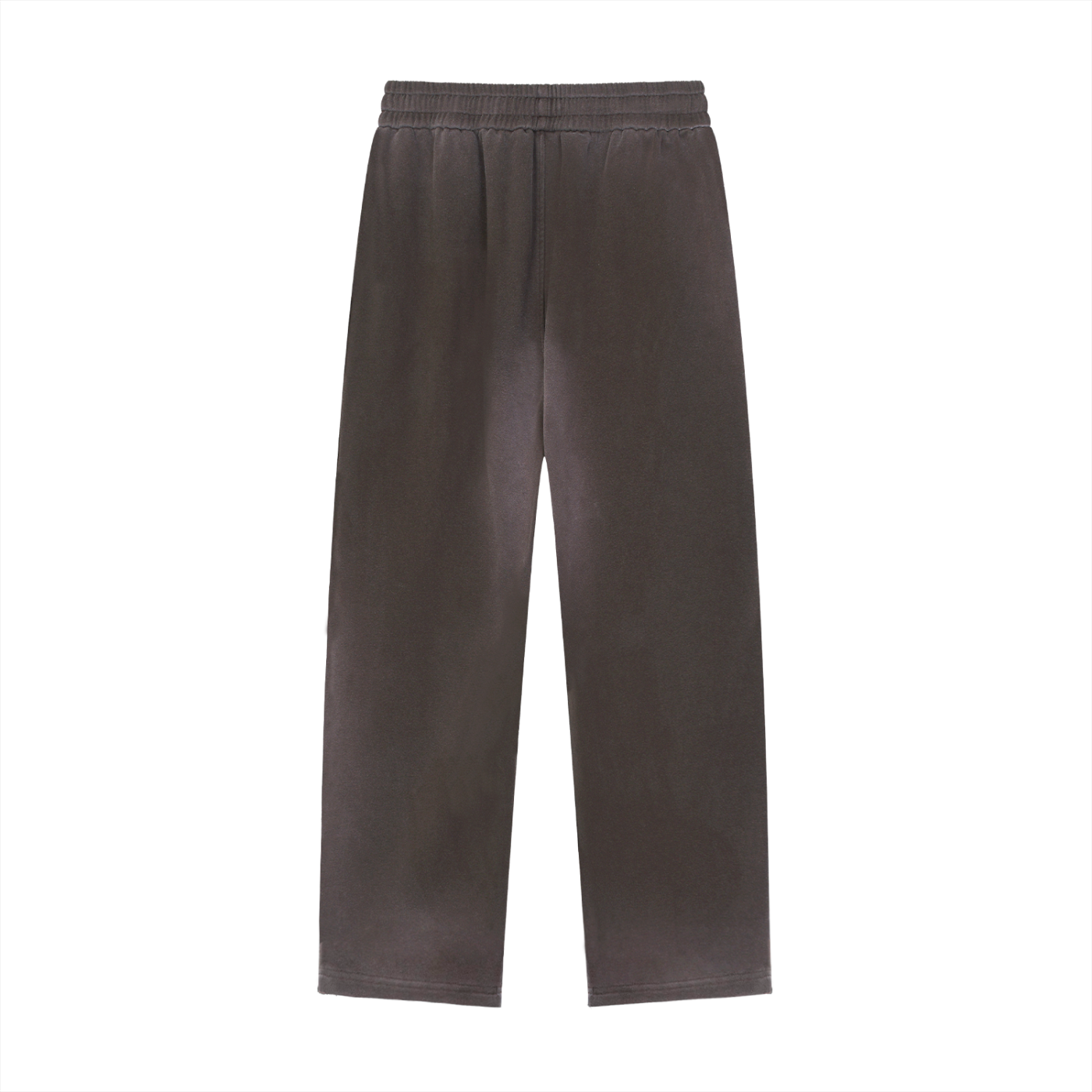 MENS Sun Fade Raw Edge Straight-Leg Sweatpants