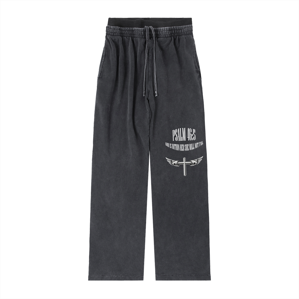WOMENS Vintage Washed Waist Pants