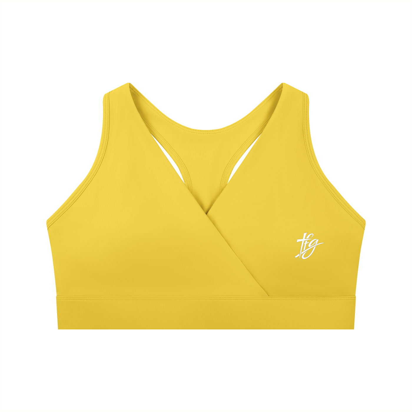 Women's FFG Crossover V-Neck Sports Bra