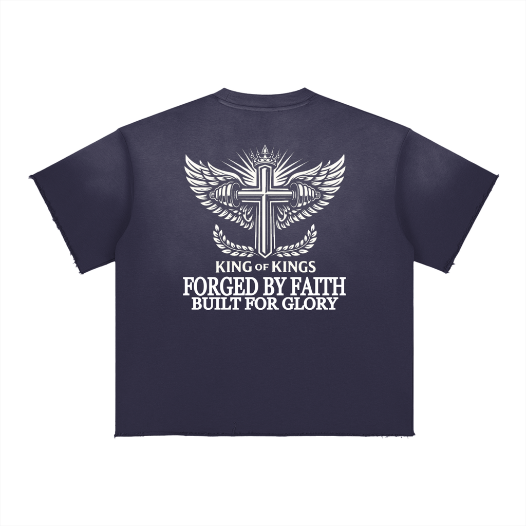 Sun Fade Raw Edge T-Shirt
