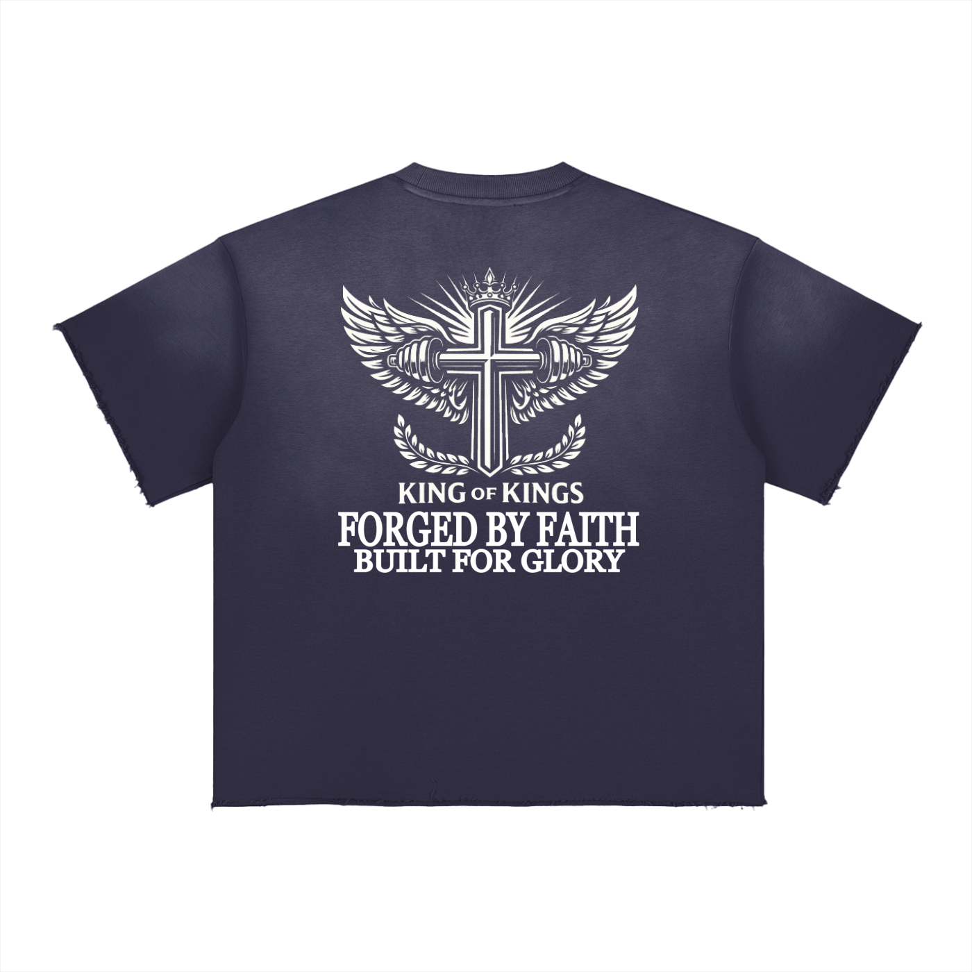 Sun Fade Raw Edge T-Shirt
