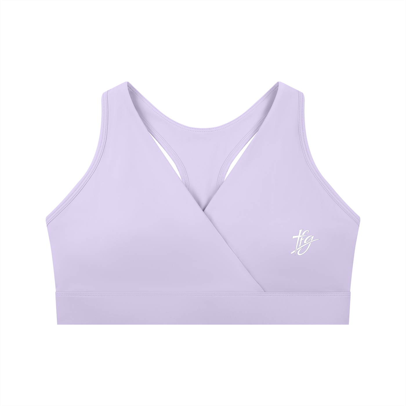 Women's FFG Crossover V-Neck Sports Bra